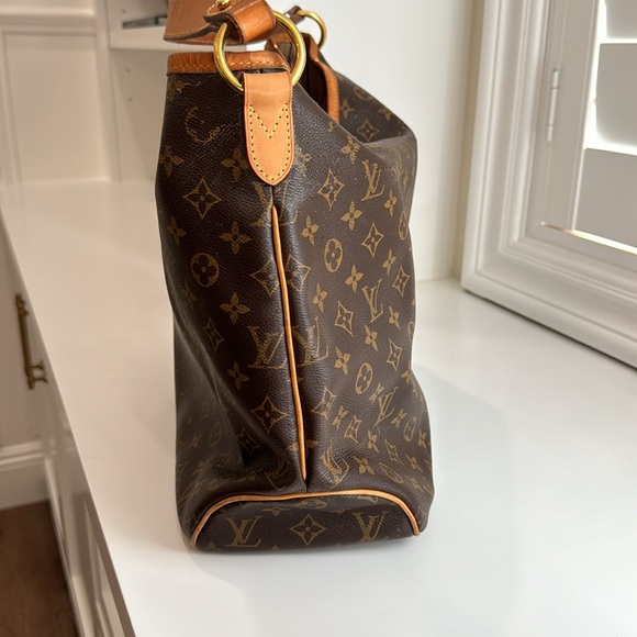 Louis Vuitton monogram canvas hobo bag, brown - Picture 4 of 7